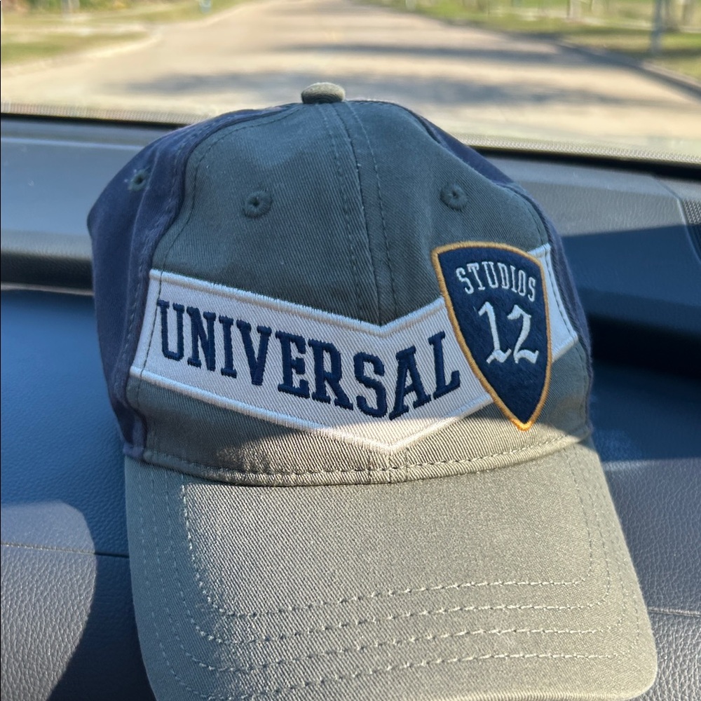 Universal Studios Green and Blue Cap